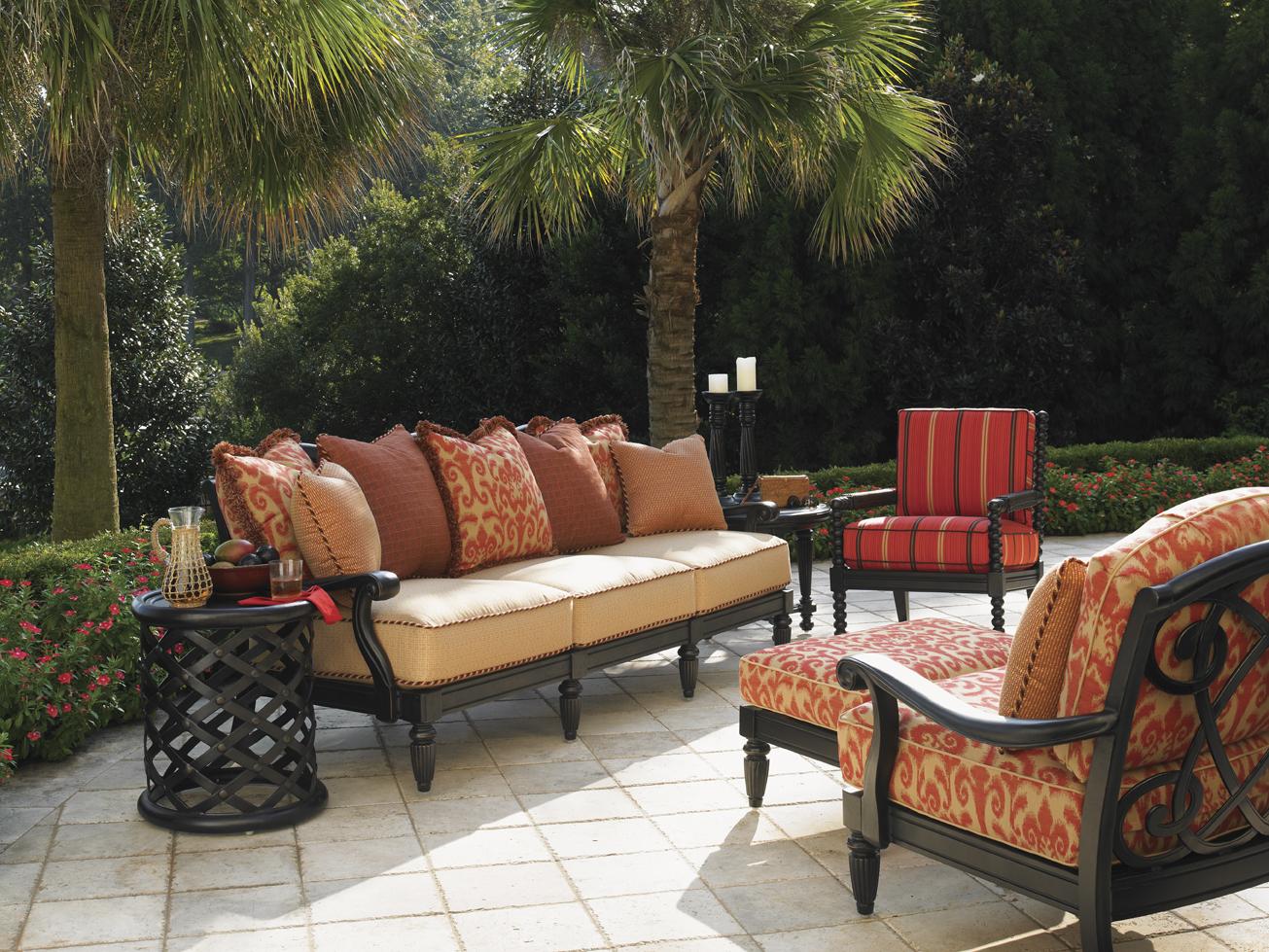 Tommy Bahama Outdoor Living Kingstown Sedona Scatterback Sofa with
